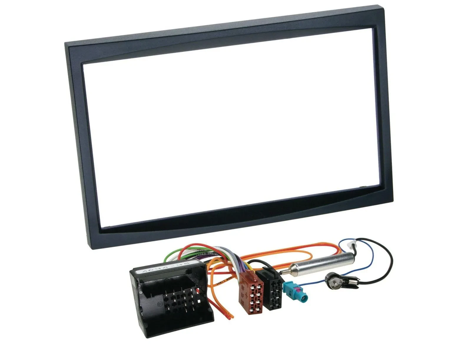 Einbauset Doppel DIN Autoradio für Citroen C3 C2 Berlingo Jumpy schwarz