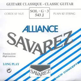Струна для классической гитары Savarez 543J, карбон, калибр 34