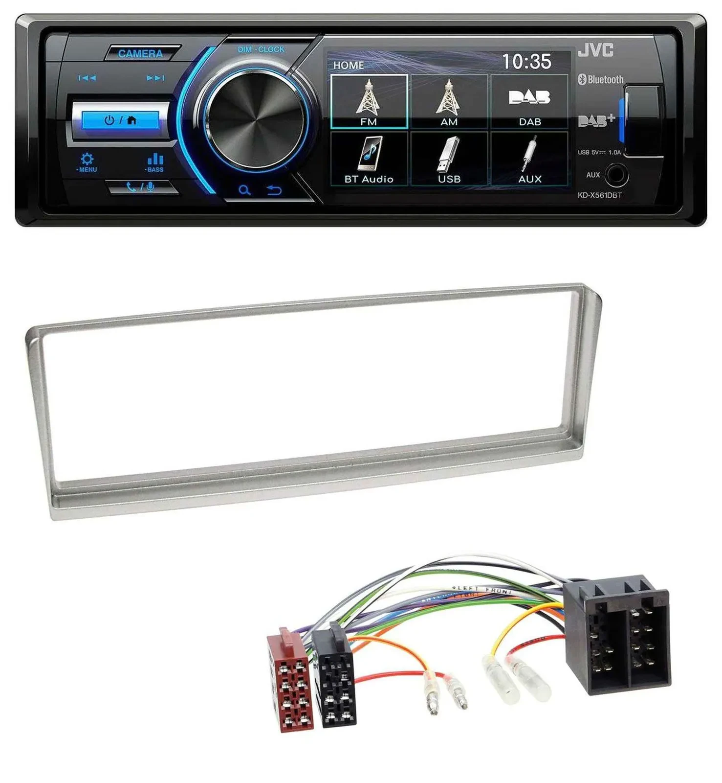 JVC Bluetooth MP3 USB DAB Autoradio für Alfa Romeo 156 (2001-2003)