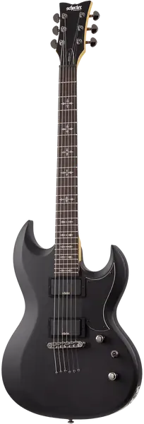 Электрогитара Schecter Demon S-II Aged Black Satin