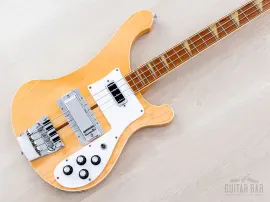 1979 Rickenbacker 4001 Vintage Neck Through Bass Mapleglo, 100% Original w/ Case