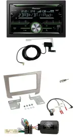 Pioneer CD USB Lenkrad Bluetooth 2DIN DAB Autoradio für SSangYong Rexton ab 2013