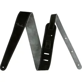 Гитарный ремень Fender Reversible Suede Strap Black and Grey 2 in.