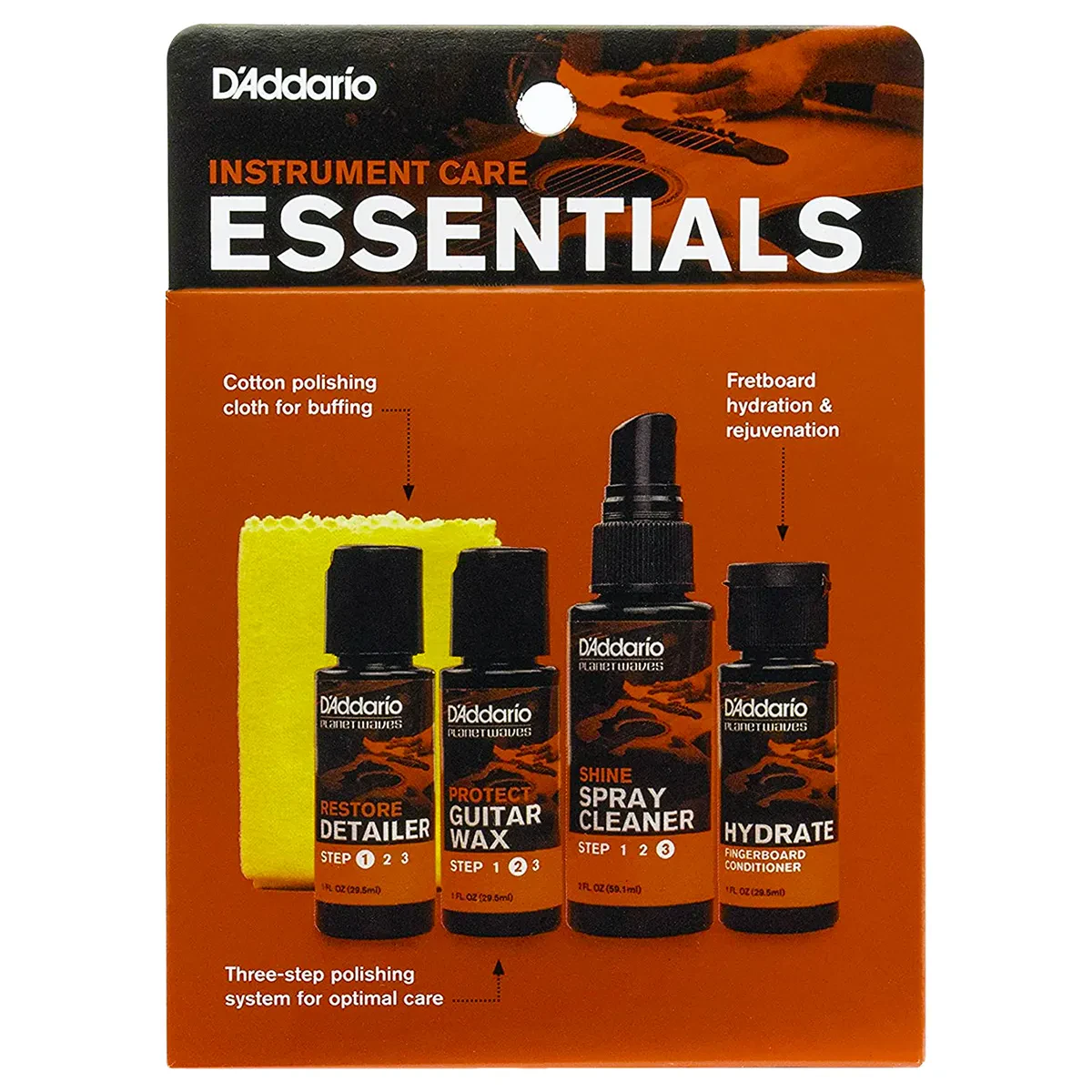 Набор средств для ухода за гитарой Planet Waves PW-GCB-01