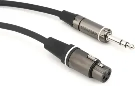 Инструментальный кабель Gator Composer Series GCWC-XLR-10FTRS 1/4" TRS – XLR female, балансный, 10'