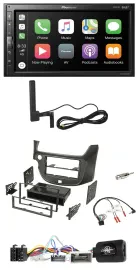 Pioneer USB 2DIN Bluetooth DAB Lenkrad Autoradio für Honda Jazz ab 14 dunkelgrau