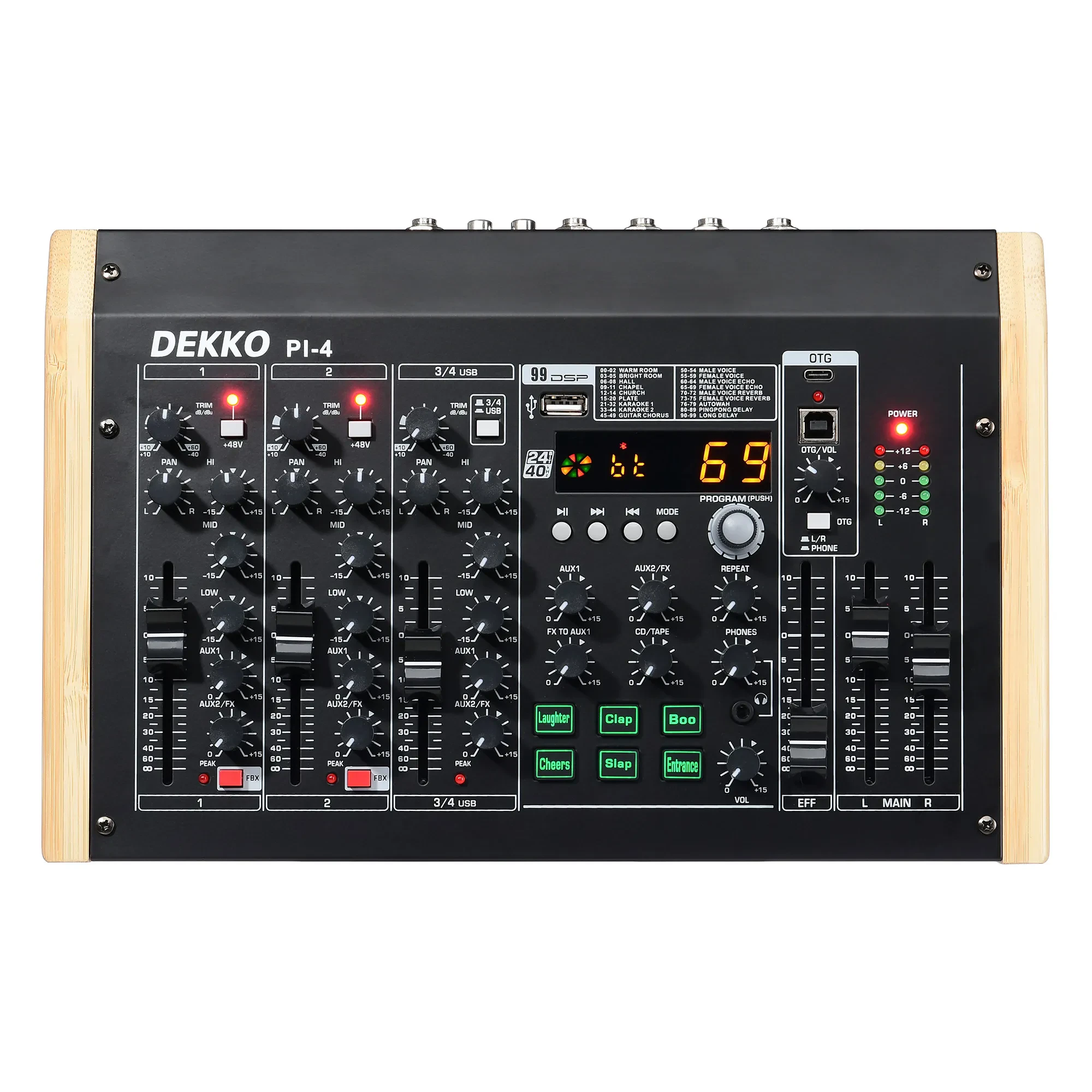 Микшерный пульт DEKKO PI-4L