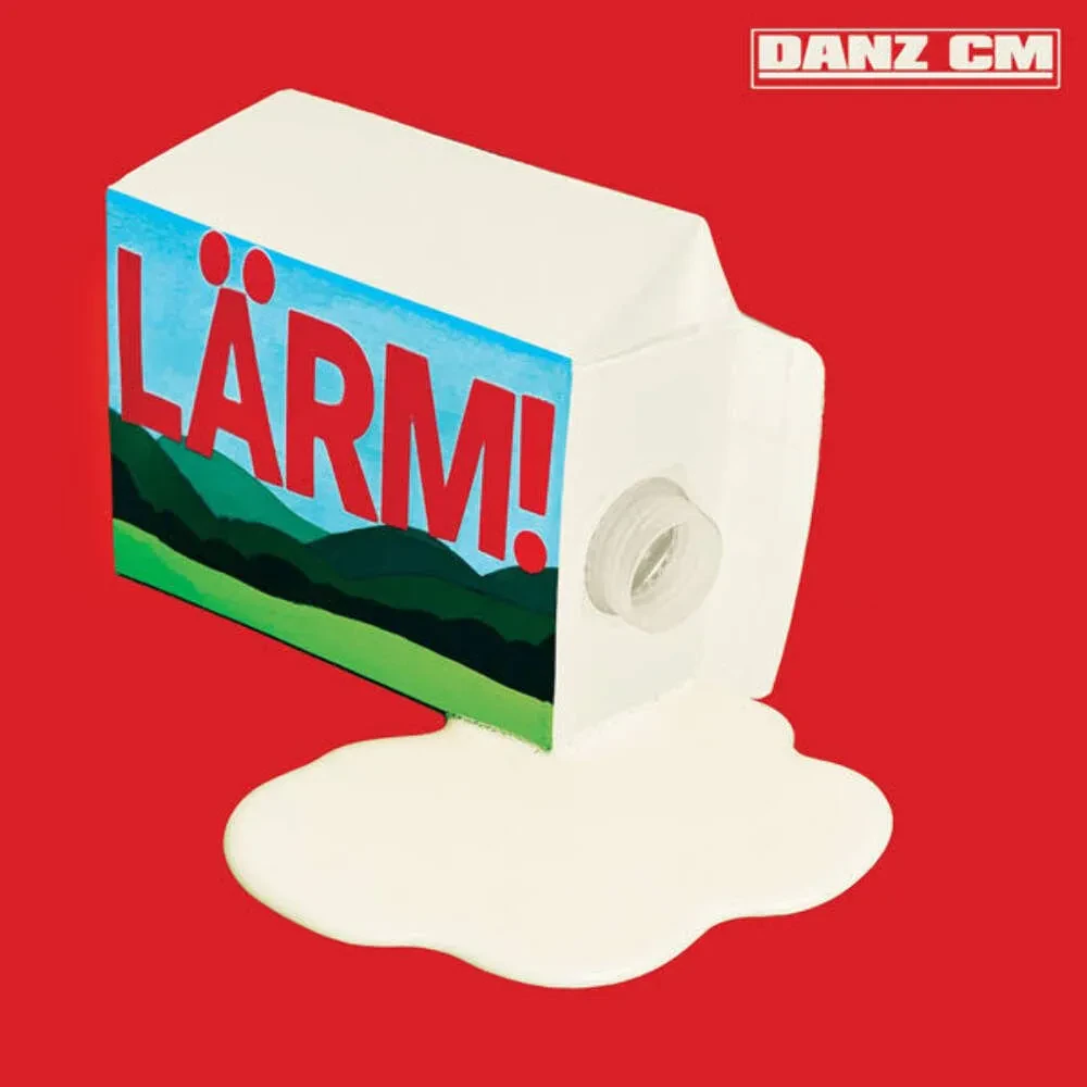 Danz Cm - Larm! [Red & White Splatter Vinyl] [12"] NEW Vinyl