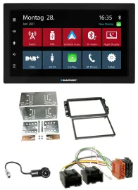 Blaupunkt MP3 Bluetooth DAB 2DIN USB Autoradio für Chevrolet Aveo Epica Captiva