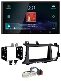 JVC USB Bluetooth 2DIN DAB MP3 Autoradio für Kia Optima (ab 2012)