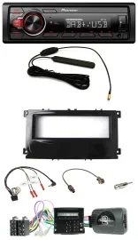 Pioneer MP3 DAB 1DIN Lenkrad USB Autoradio für Ford Mondeo S-Max Can-Bus 07-14 p