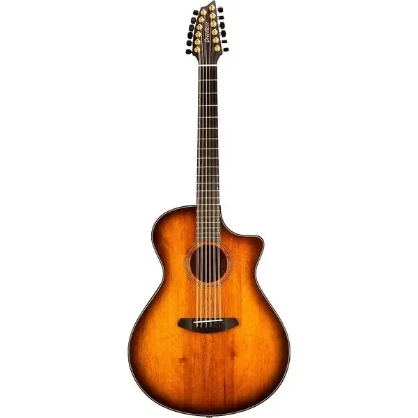 Электроакустическая гитара Breedlove Oregon Myrtlewood Concerto 12-String Bourbon Burst