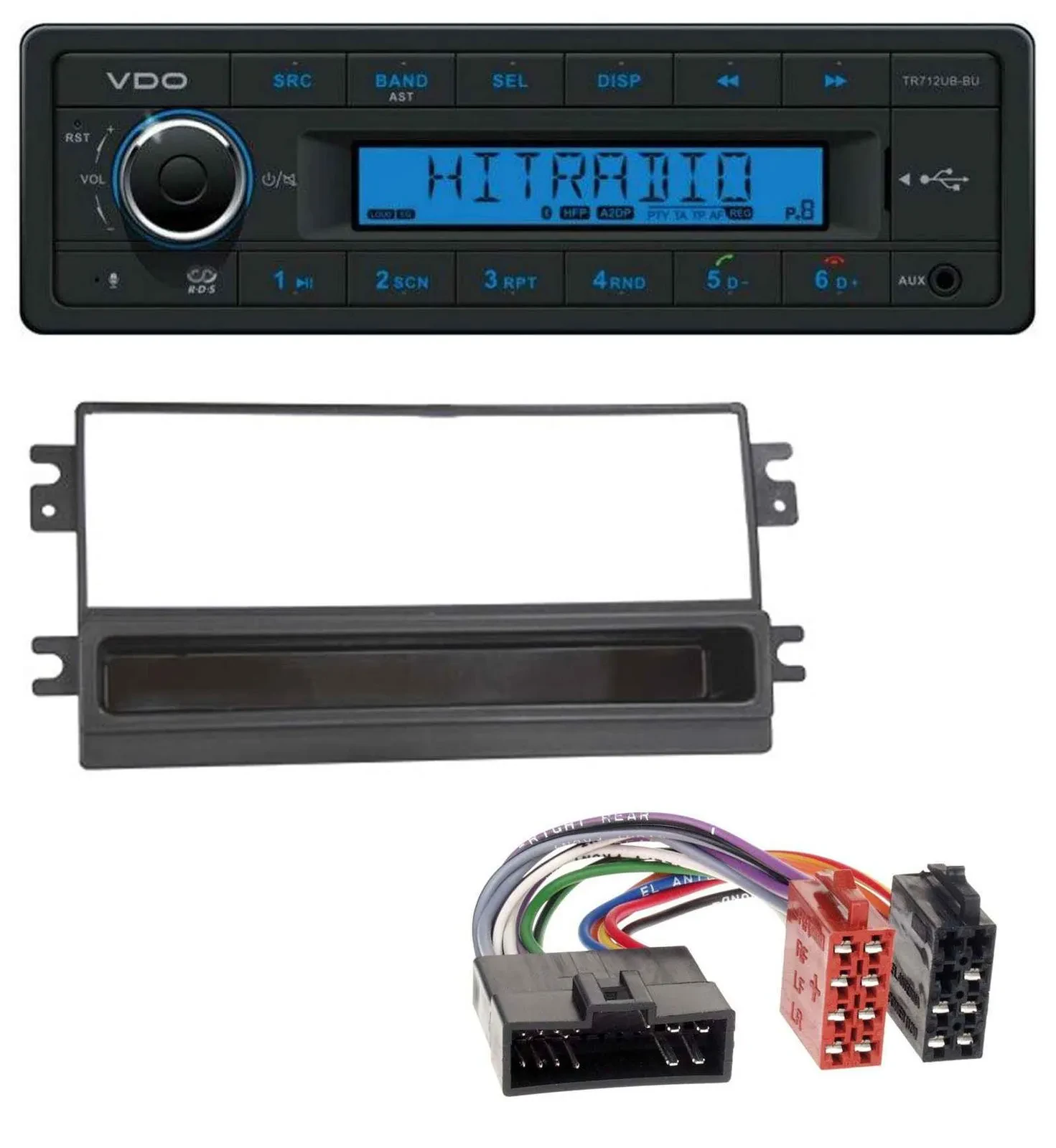 VDO Bluetooth AUX USB MP3 Autoradio für Kia Clarus Carens FL Carnival Sportage b