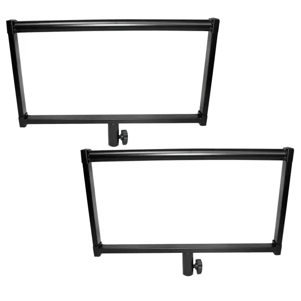 (2) ProX X-LSB26 Mobile Lighting Stand Brackets for Moving Heads/Lasers