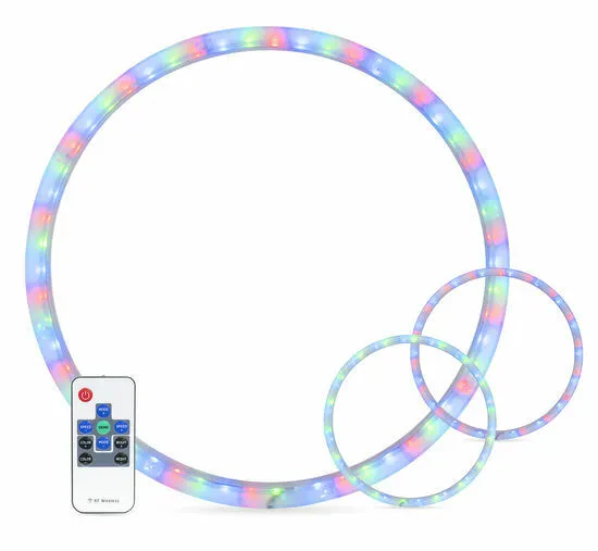 Belva BSA10LED 10 inch LED Light Car Subwoofer Ring Remote
