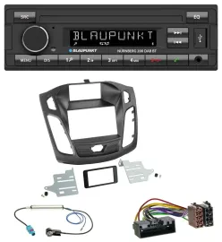 Blaupunkt USB DAB MP3 Bluetooth Autoradio für Ford Focus (DYB, 2011-2014)