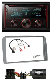 Автомагнитола Pioneer 2DIN DAB Bluetooth USB CD для Alfa Romeo 147/GT (2004–2010)