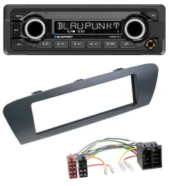 Автомагнитола для Renault Scenic (с 2009) Blaupunkt MP3, Bluetooth, USB, AUX, серый