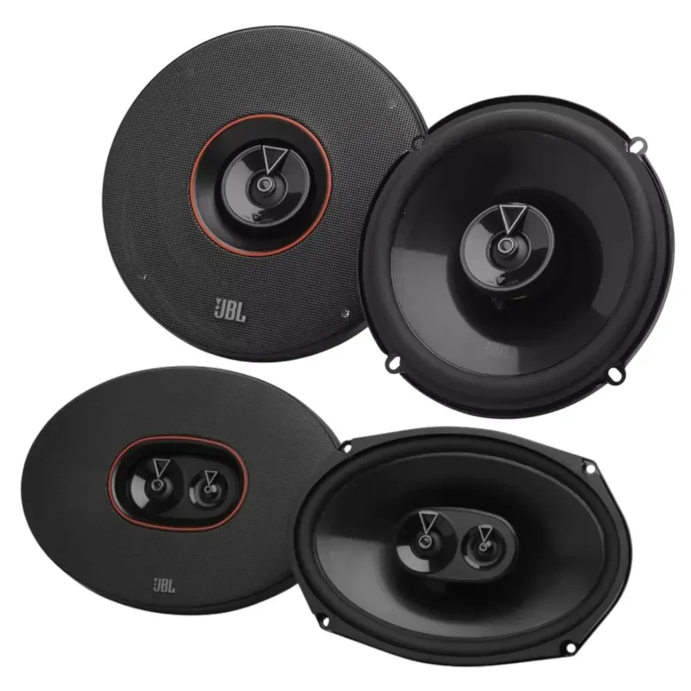 Автомобильные колонки JBL Club Series CLUB 64 + CLUB 964M коаксиальные, 2-way, 3 Ом, 6.5" и 6x9" (набор)