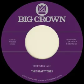 Виниловая пластинка Thee Heart Tones - Forever & Ever B/w Sabor A Mi [New 7" Vinyl]
