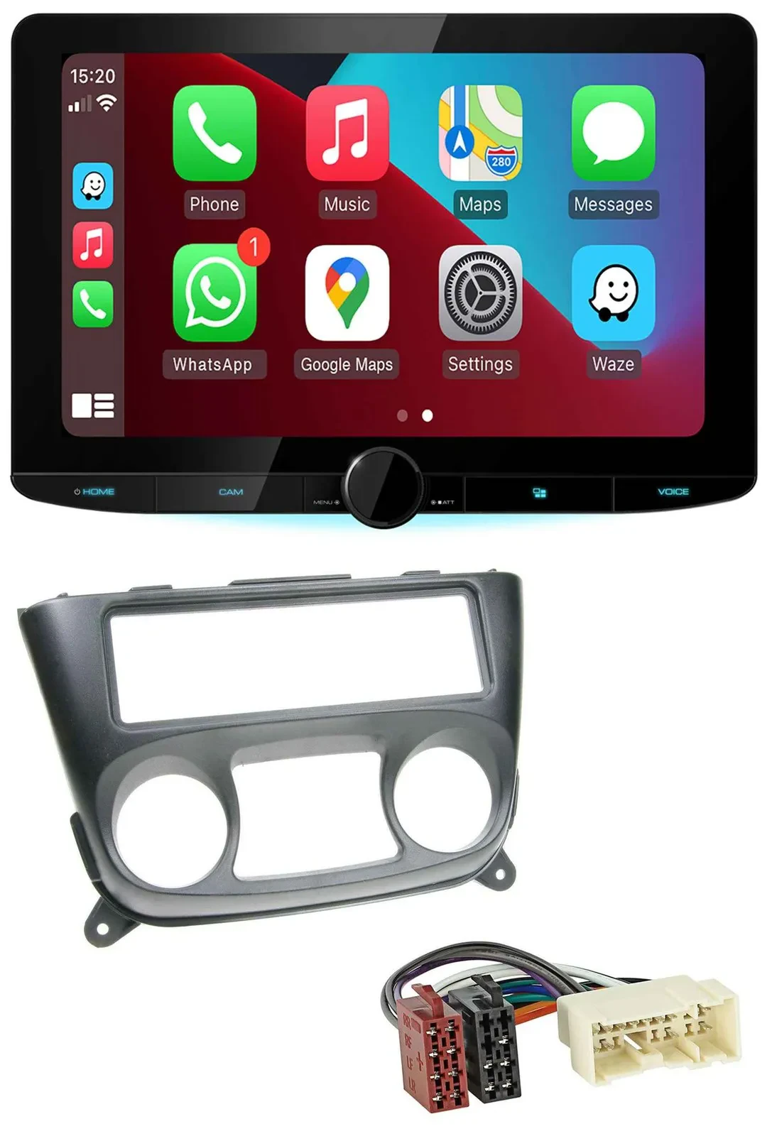 Kenwood MP3 USB DAB Bluetooth Autoradio für Nissan Almera N16 (ab 2000)