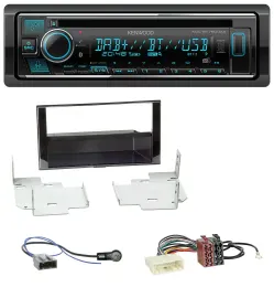 Kenwood MP3 Bluetooth DAB USB CD Autoradio für Nissan Micra (2013-2017) piano