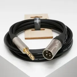 Микрофонный кабель SHNOOR MC226-XMJS-20m XLR (M) – jack 6.3 мм стерео, 20 м