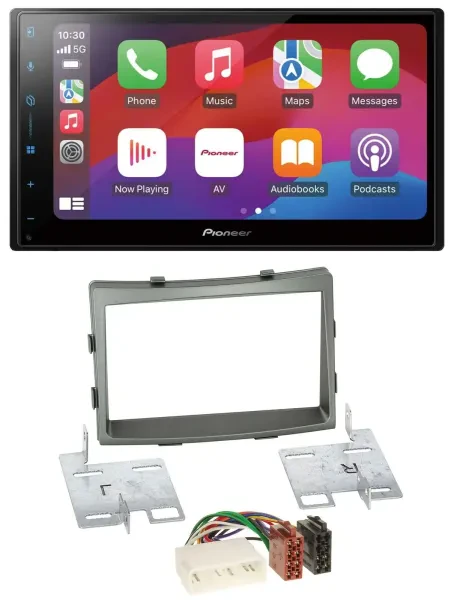Pioneer DAB USB MP3 Bluetooth 2DIN Autoradio für SSangYong Rodius ab 2013