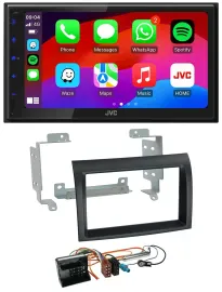 JVC Bluetooth USB MP3 2DIN DAB Autoradio für Citroen Jumper Profi 06-11