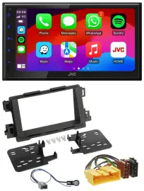 JVC Bluetooth 2DIN MP3 DAB USB Autoradio für Mazda 6 2013 2015 CX-5 ab 2012 schw