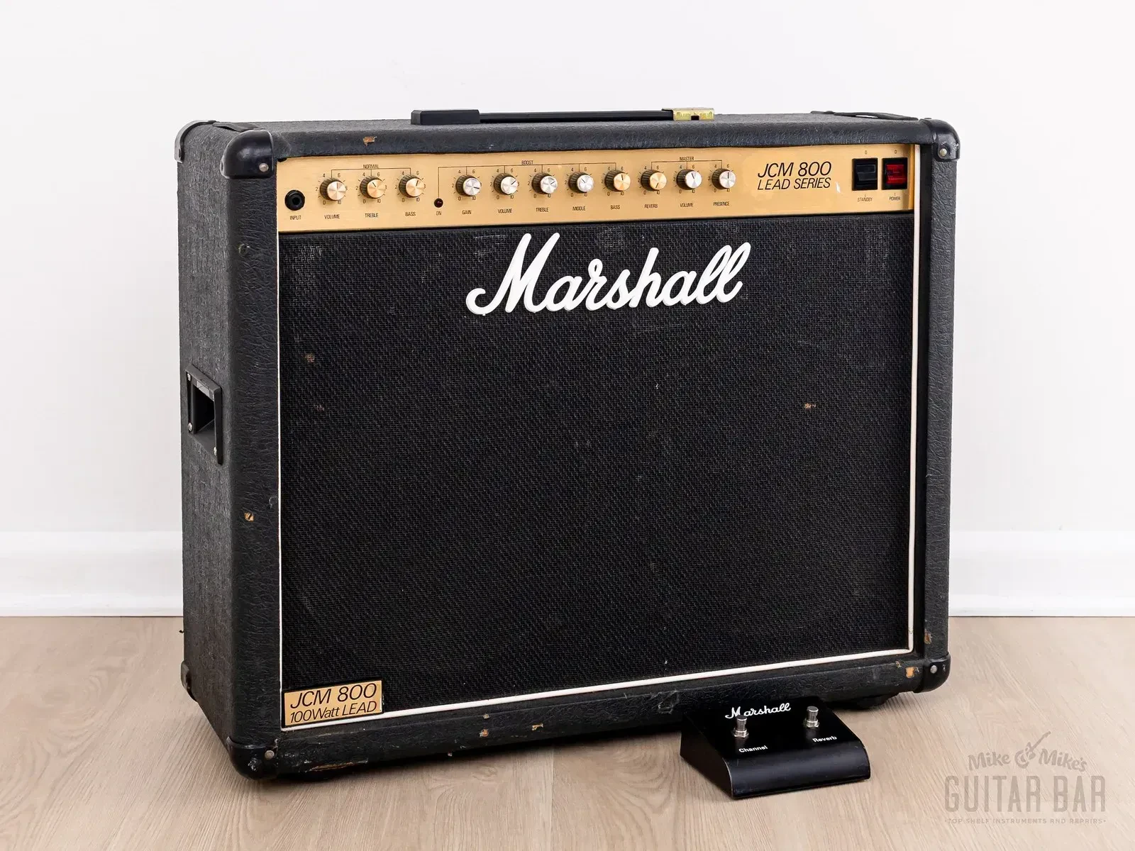 1987 Marshall JCM800 4211 2x12” Vintage Tube Guitar Combo Amp