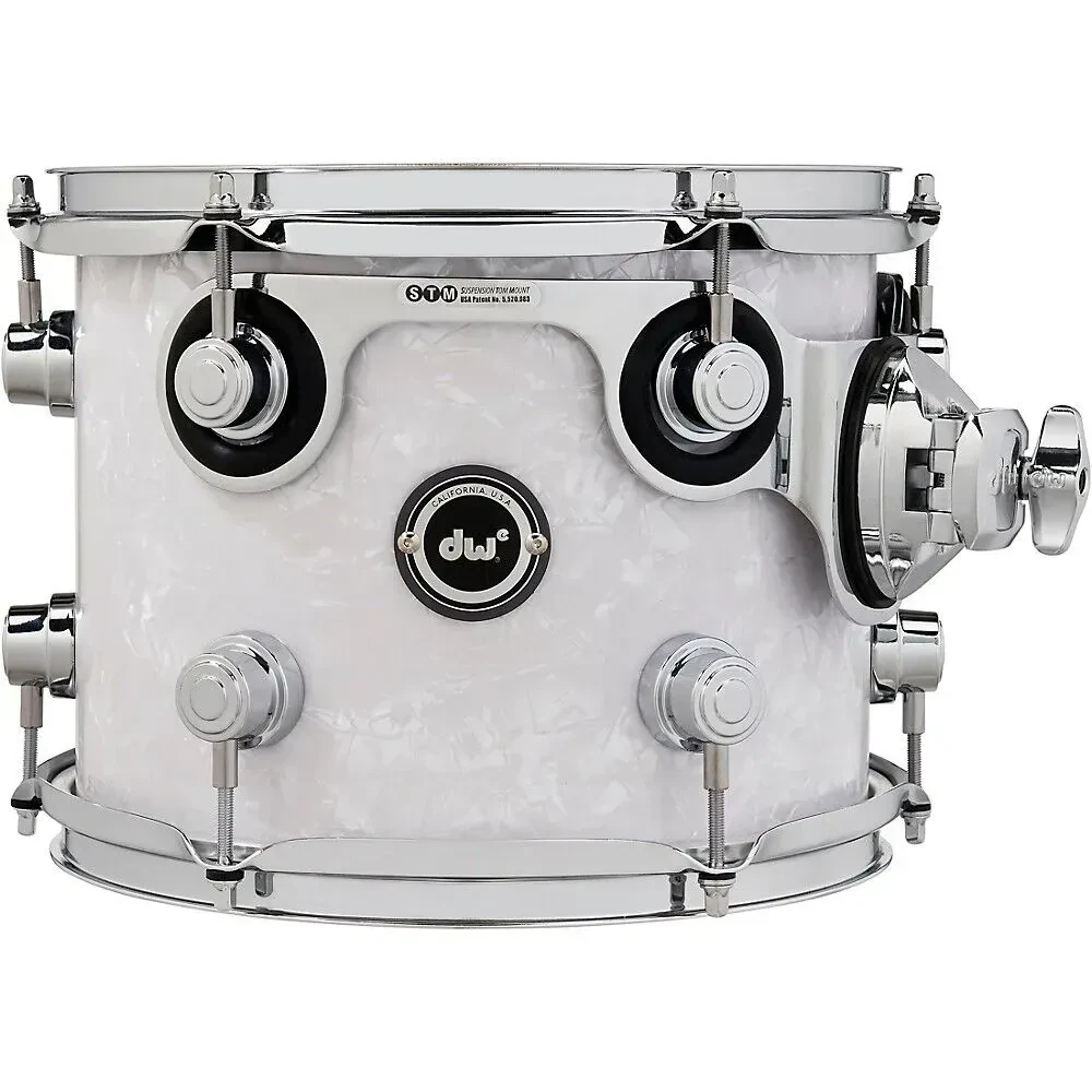 Том-барабан DW DWe Wireless A/E Convertible STM 10x8 White Marine Pearl