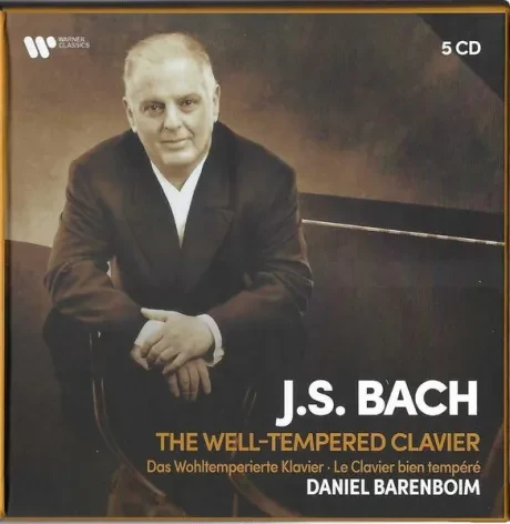 DANIEL BARENBOIM - Bach: The Well-Tempered Clavier (5CD, Box)