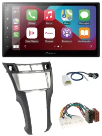 Pioneer USB MP3 DAB 2DIN Bluetooth Autoradio für Toyota Yaris (2007-2011)