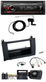 Pioneer DAB USB Lenkrad Bluetooth Autoradio für Mercedes SLK R171 2008-2011