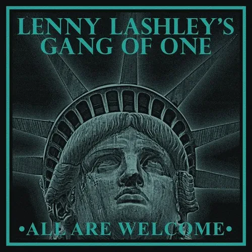 Виниловая пластинка Lenny Lashley's Gang of One - All Are Welcome [New Vinyl LP] Gold, Green, Digita