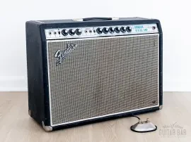 1968 Fender Vibrolux Reverb Drip Edge Vintage Tube Amp 2x10 w/ Oxford 10L5, Ftsw