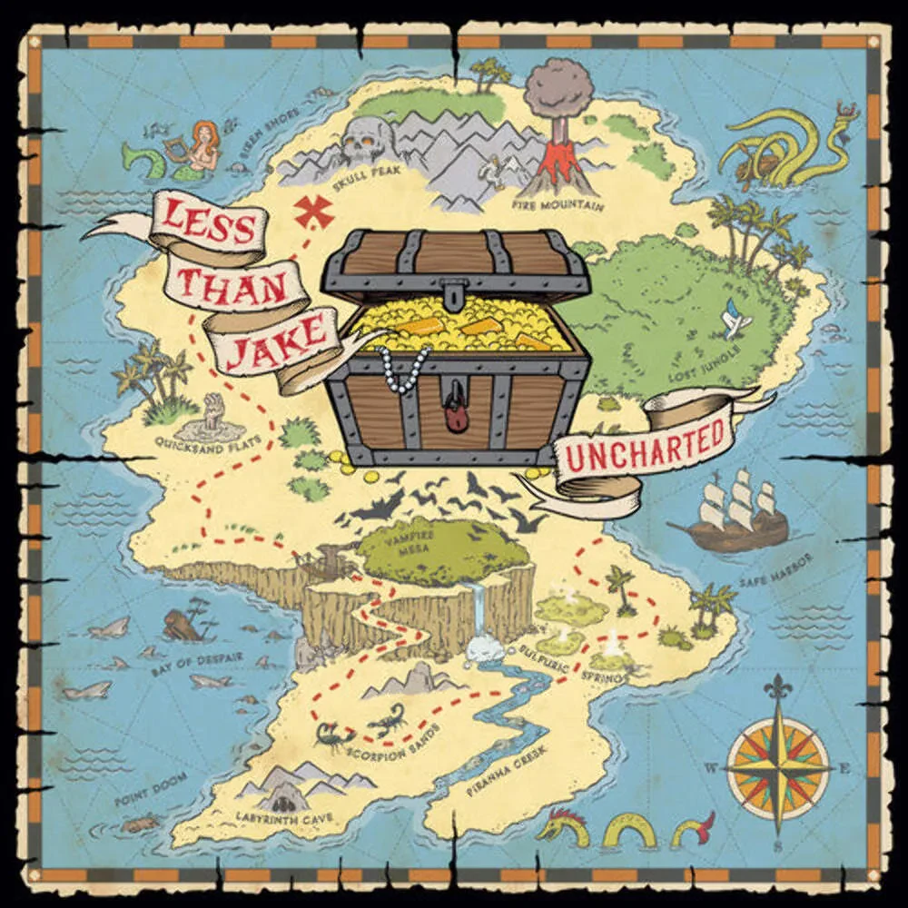 Виниловая пластинка Less than Jake – Uncharted (Релиз 2025)