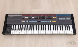 Синтезатор аналоговый Roland Juno-106 w/case Japan 1980s