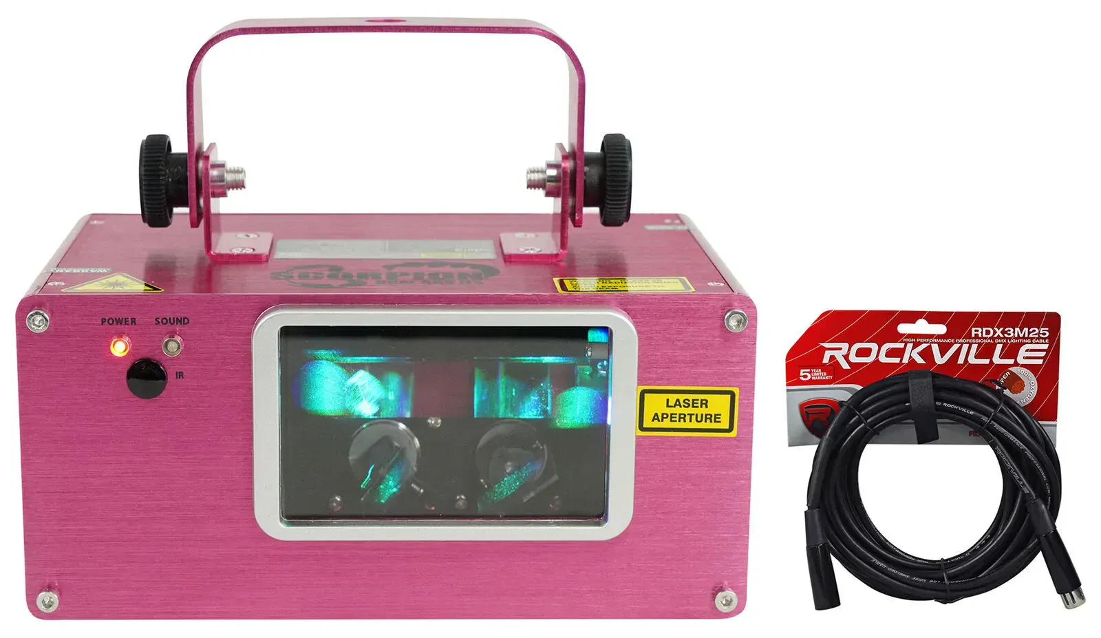 Лазер Chauvet DJ Scorpion Dual RGB ILS с кабелем