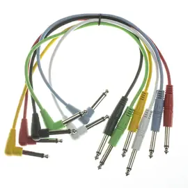 Патч-кабель инструментальный Music Store Basic Standard Patch Cable 0.3 м (6 штук)