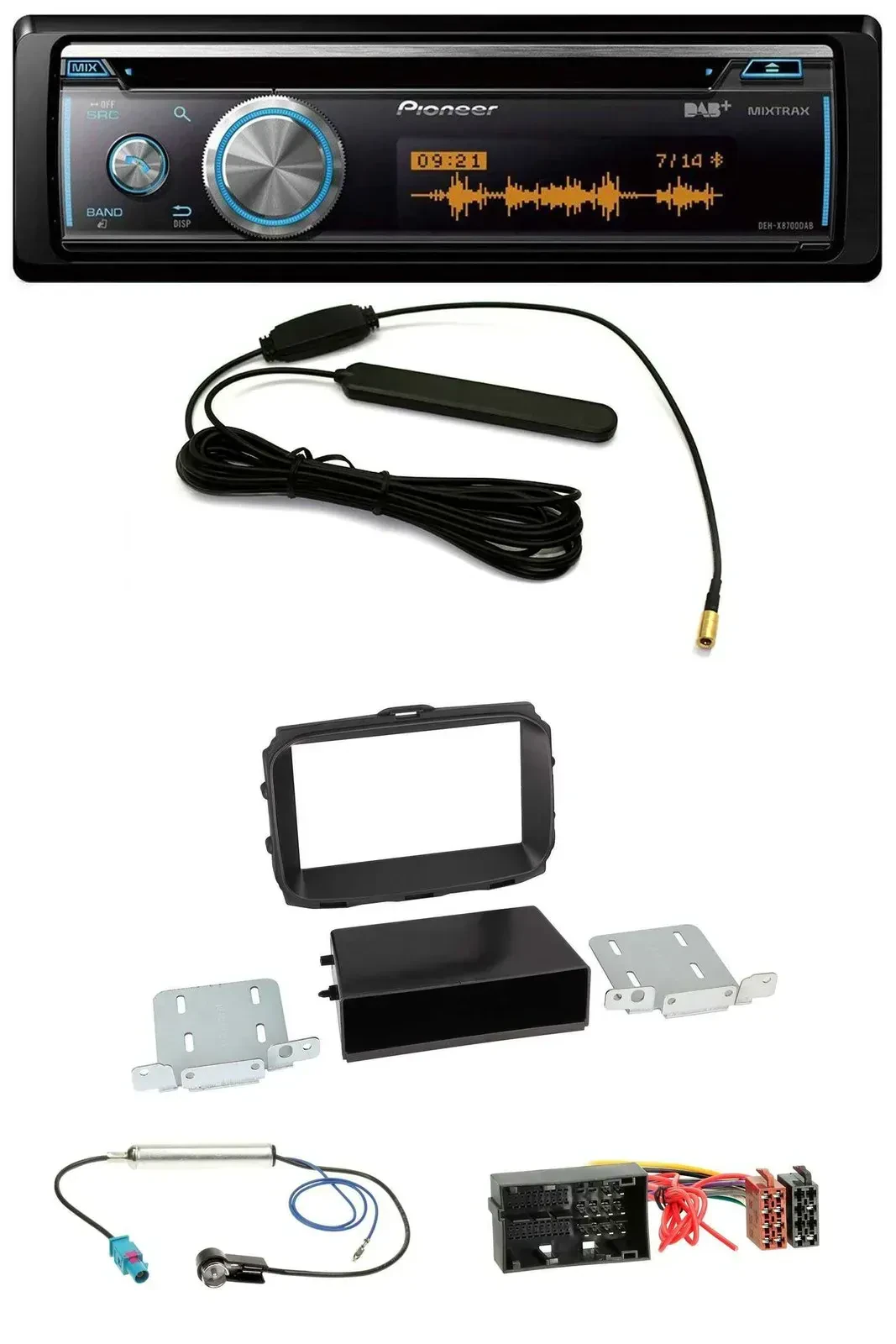 Автомагнитола для Alfa Romeo Giulietta (940) Facelift Pioneer CD, USB, Bluetooth, DAB, MP3