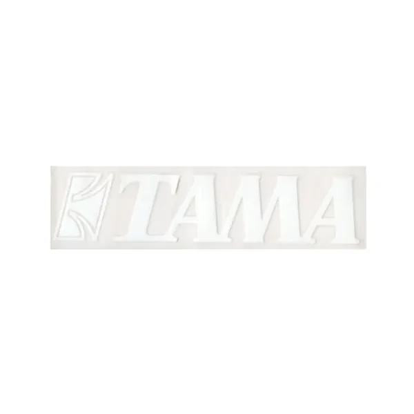 Tama TLS100WH Logo Sticker White - Ersatzteil für Drums