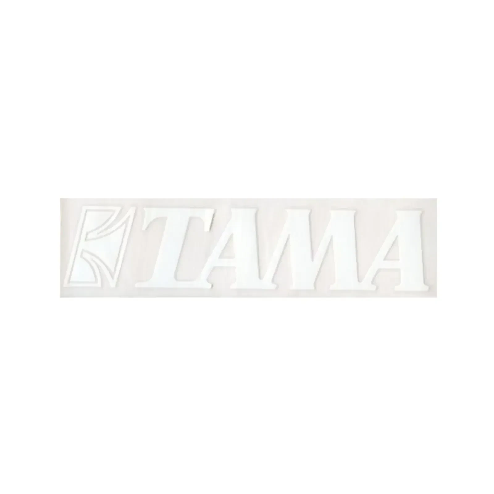 Tama TLS100WH Logo Sticker White - Ersatzteil für Drums