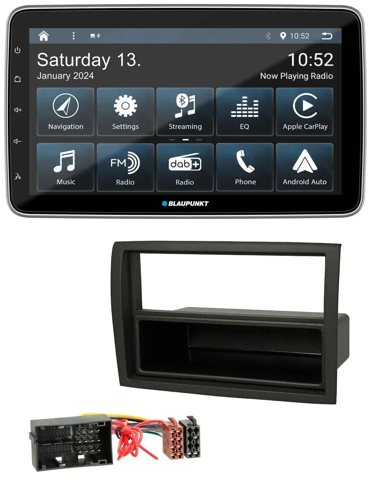 Blaupunkt USB DAB SD MP3 Bluetooth Autoradio für Fiat Ducato Citroen Jumper Peug