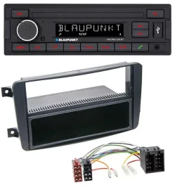 Blaupunkt USB AUX Bluetooth MP3 Autoradio für Mercedes C-Klasse W203 CLK W209 Vi