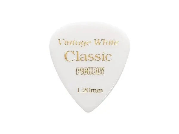 Медиаторы Pickboy GP-03/120 Celluloid Vintage Classic White 50 шт.