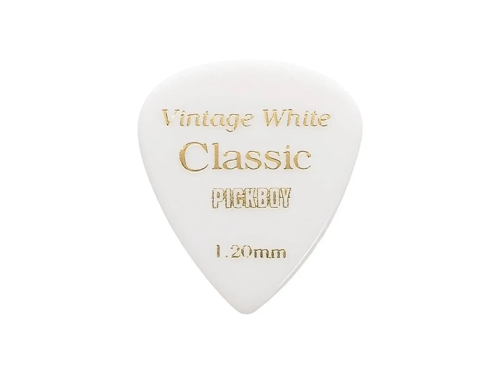 Медиаторы Pickboy GP-03/120 Celluloid Vintage Classic White 50 шт.