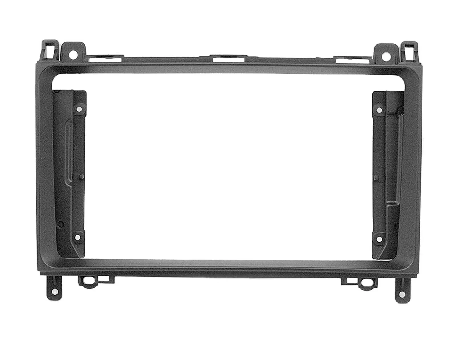 Einbaurahmen für 9 Zoll Autoradio für Mercedes A B Vito Viano schwarz