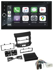 Blaupunkt 2DIN Bluetooth DAB USB DVD MP3 Autoradio für Citroen C-Crosser Mitsubi